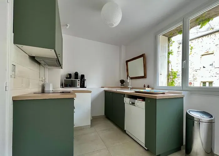 La Triolette, Maison Chaleureuse, Indépendante Et Refaite à Neuf Dans Le Vieux Coutainville, Tourisme Ou Télétravail * Agon-Coutainville