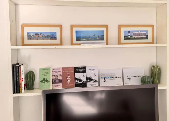 La Triolette, Maison Chaleureuse, Indépendante Et Refaite à Neuf Dans Le Vieux Coutainville, Tourisme Ou Télétravail