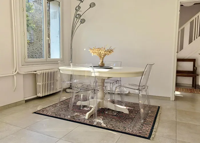 La Triolette, Maison Chaleureuse, Indépendante Et Refaite à Neuf Dans Le Vieux Coutainville, Tourisme Ou Télétravail Hébergement de vacances